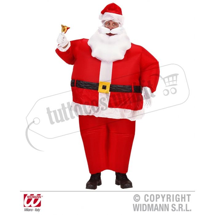 Costume Santa Girl Per Bambina 7-9 Anni - Vestito Rosso Con Cappuccio E Cintura - Compleanno, Natale